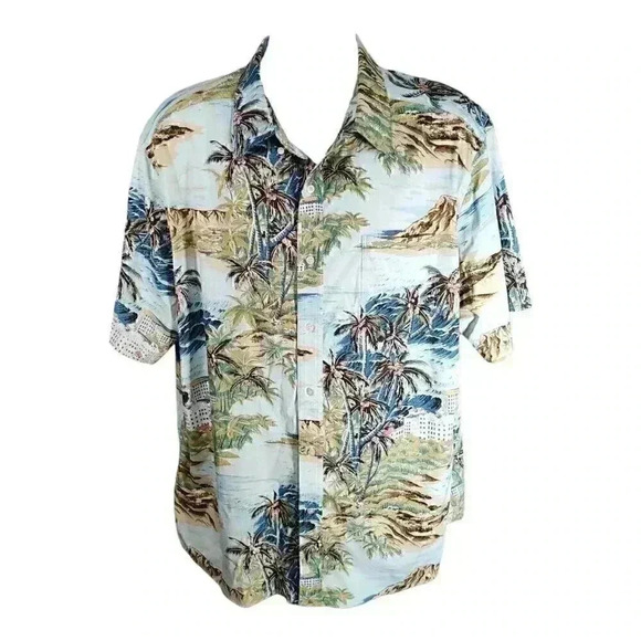 Reyn Spooner Island Time Shirt - Southern Tide Performance Top - Men's Casual - Picture 2 of 5